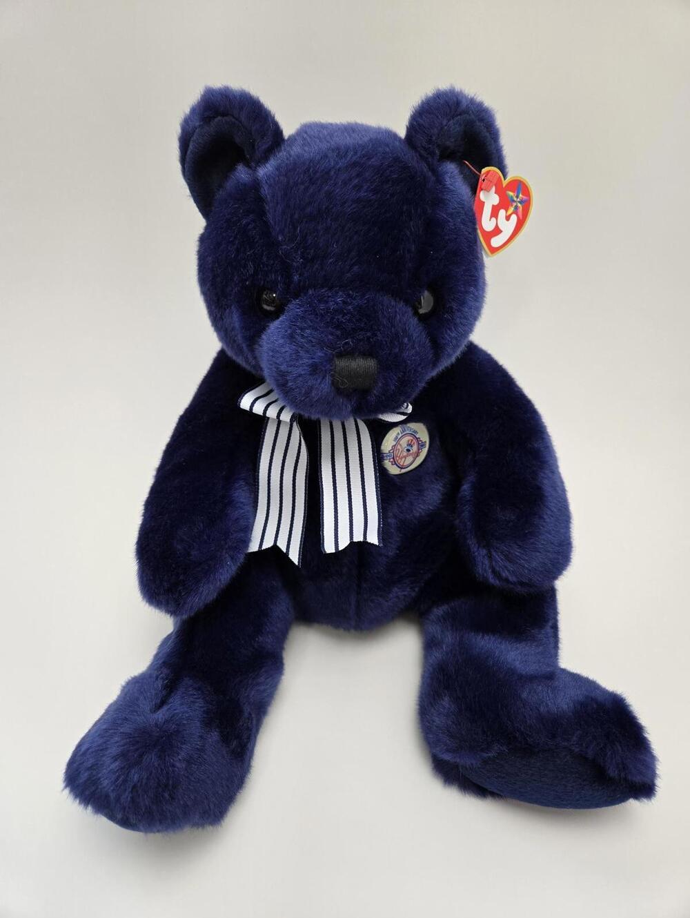 TY Beanie Buddy "Centennial" the Bear - Yankees Stadium Exclusive (13 inch)
